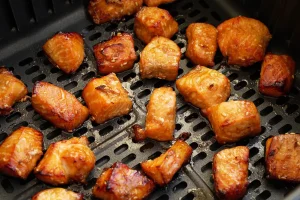Air Fryer Salmon Bites 4