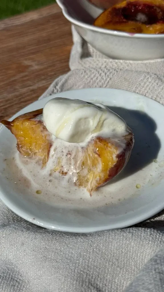 Baked Peaches Recipe