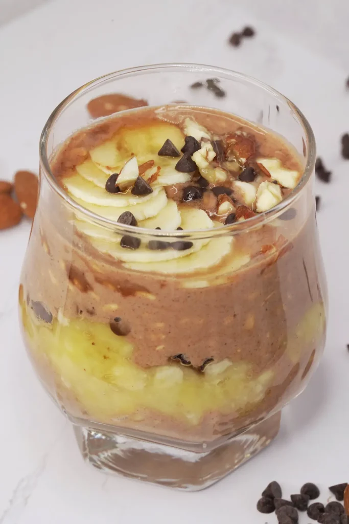 Chocolate Banana Overnight Oats Easy Recipe