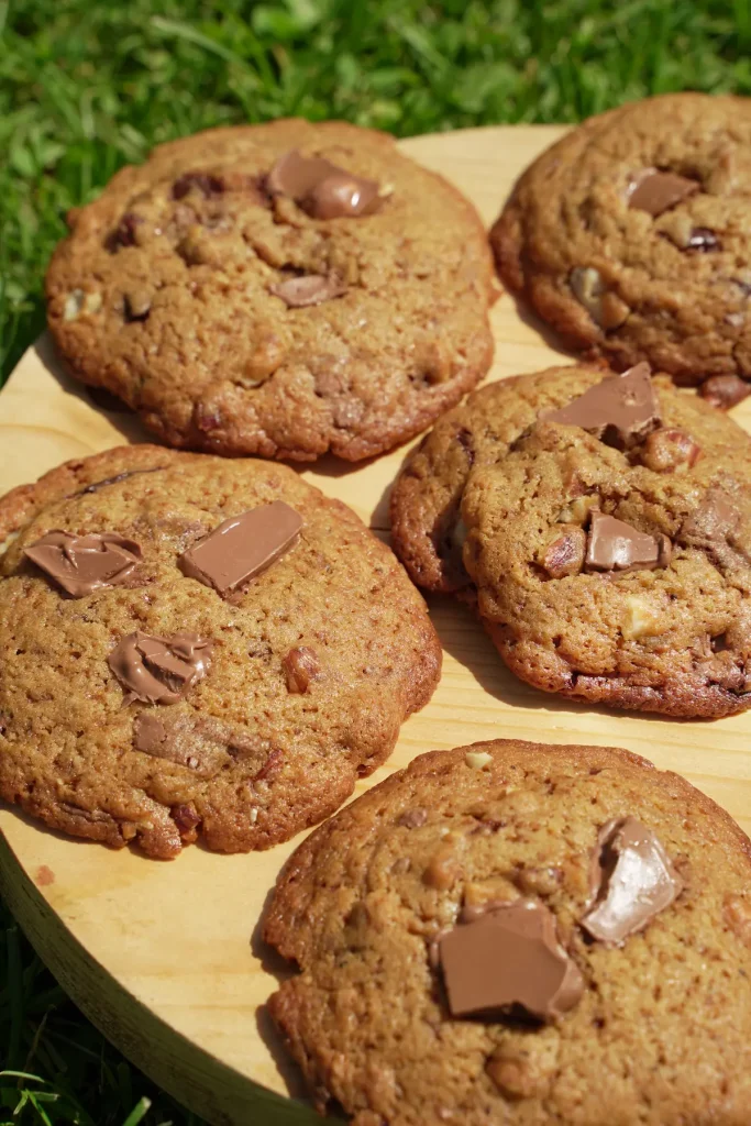 Brown Butter Hazelnut Cookies