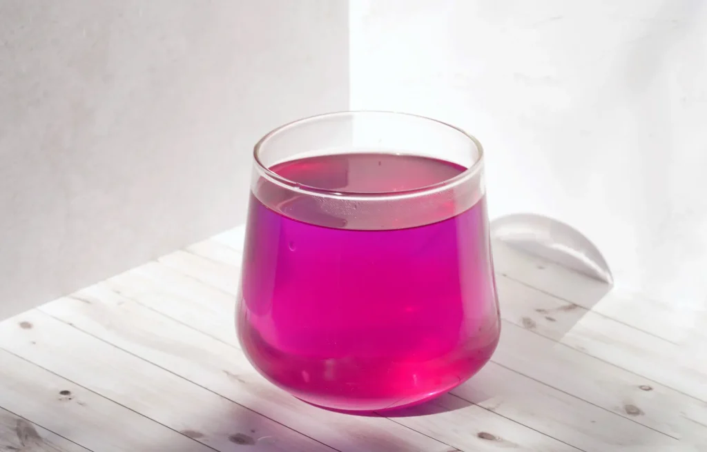 Hot Butterfly Pea Flower Tea