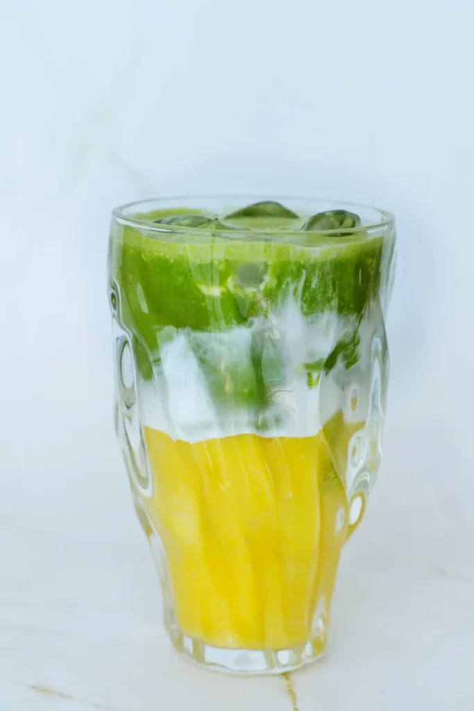 Mango Matcha Latte