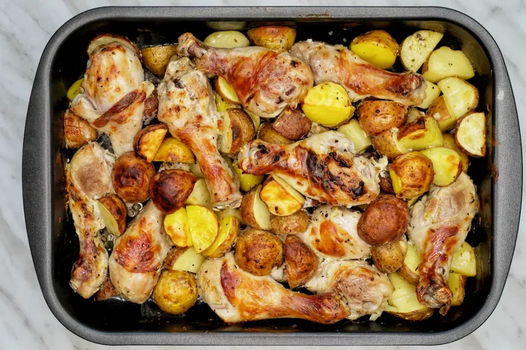 One Pan Chicken and Potatoes Recipe