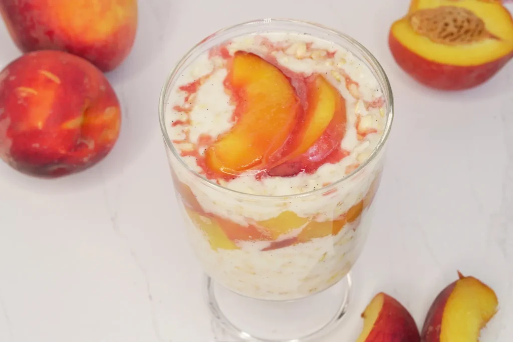 Overnight Oats with Peach Recipe