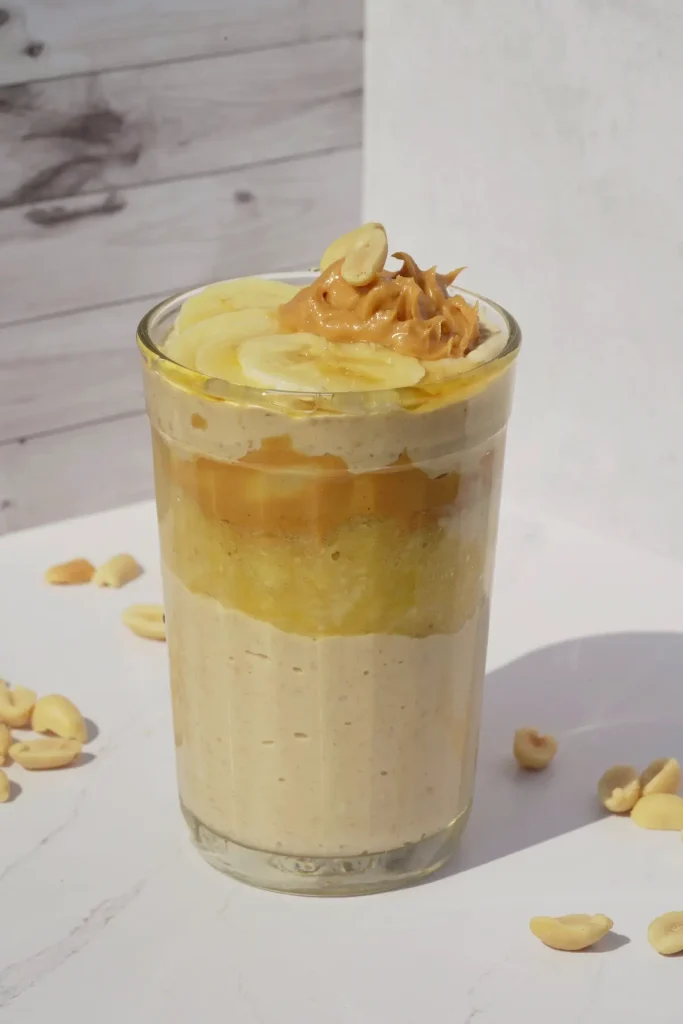 Peanut Butter & Banana Overnight Oats Recipe
