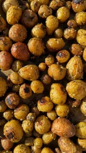 Roasted Baby Potatoes with Garlic and Sesame