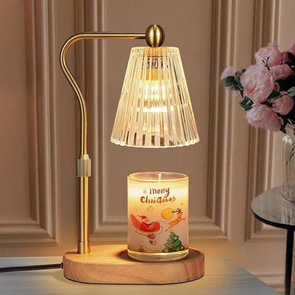 Candle Warmer Lamp with Timer and Dimmer
